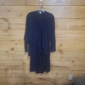 Jean Muir blouse and skirt matching outfit